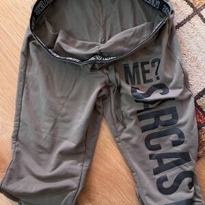 Green Exercise Pants